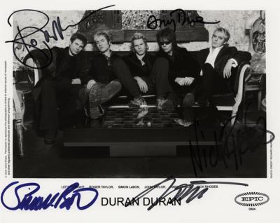 Lot #817 Duran Duran Signed Photograph