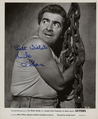 Lot #989 Milo O'Shea Signed Photograph - Image 1