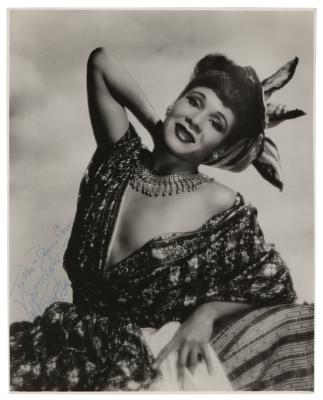 Lot #924 Katherine Dunham Signed Photograph - Image 1