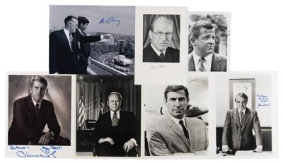 Lot #201 American Leaders (7) Signed Photographs - Image 1