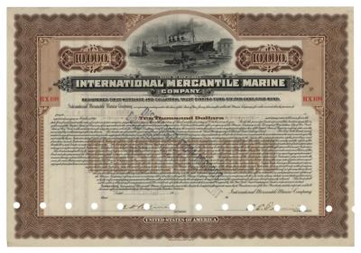 Lot #465 Titanic: International Mercantile Marine Company Bond - Image 1