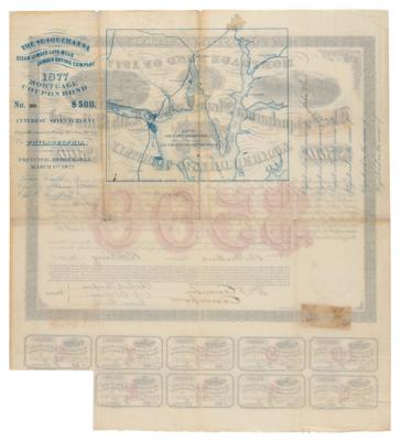 Lot #460 Susquehanna Steam Lumber and Lath Mills and Lumber Drying Company Mortgage Bond - Image 2