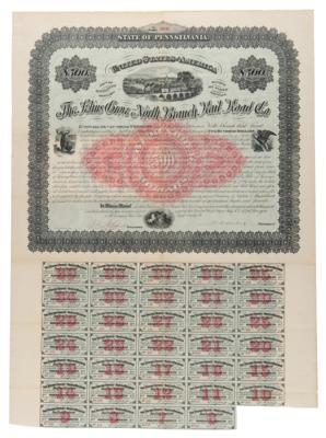 Lot #446 Selins Grove and North Branch Rail Road Co. Mortgage Bond - Image 1