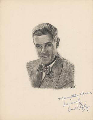 Lot #960 Paul Kelly Signed Sketch - Image 1