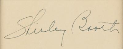 Lot #692 Hazel: Ted Key and Shirley Booth Sketch and Signature - Image 3