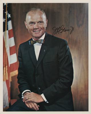 Lot #597 John Glenn Signed Photograph - Image 1