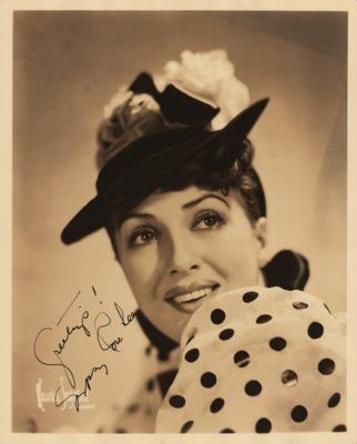 Lot #968 Gypsey Rose Lee Signed Photograph - Image 1