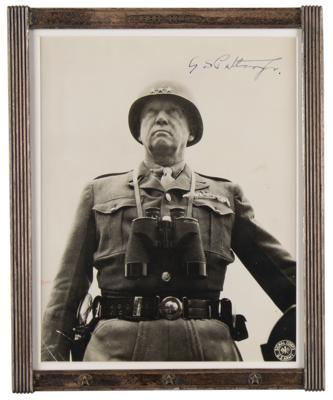Lot #507 George S. Patton Signed Photograph - Image 1