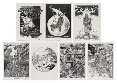 Lot #699 Cartoonists: Portfolio of Underground Art (13) Signed Prints - Image 2