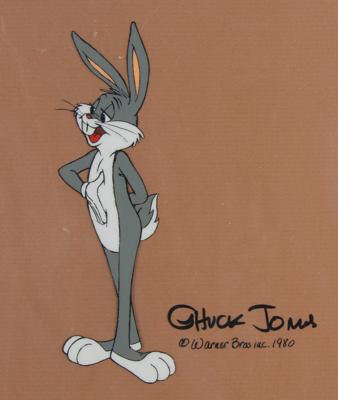 Lot #693 Chuck Jones Signed Production Cel of Bugs Bunny - Image 1
