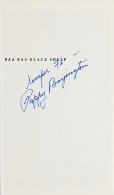 Lot #512 Pappy Boyington Signed Book - Image 2