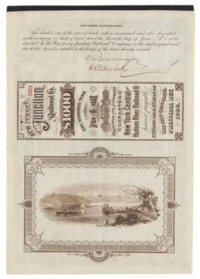 Lot #166 J. Pierpont Morgan Signed Mortgage Bond - Image 1