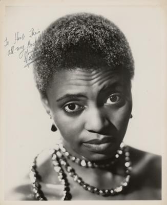 Lot #789 Miriam Makeba Signed Photograph - Image 1