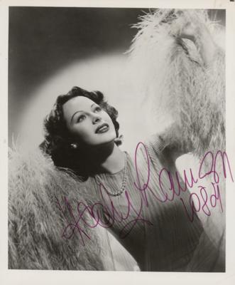 Lot #963 Hedy Lamarr Signed Photograph - Image 1