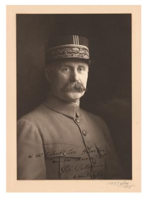 Lot #551 Philippe Pétain Signed Photograph