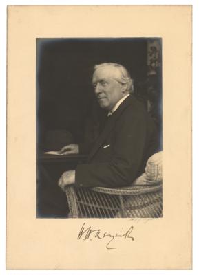 Lot #208 H. H. Asquith Signed Photograph