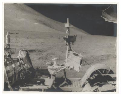 Lot #583 Apollo 15 Vintage Oversize Photographic Print - Image 1