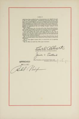 Lot #98 Richard Nixon Rural Electrification Act Bill Signing Pen - Image 3