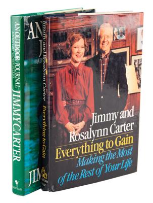 Lot #46 Jimmy and Rosalynn Carter (2) Signed Books - Image 1