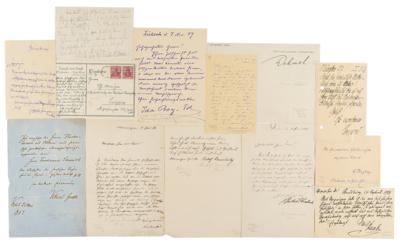 Lot #731 German Writers (13) Signed Items - Image 1