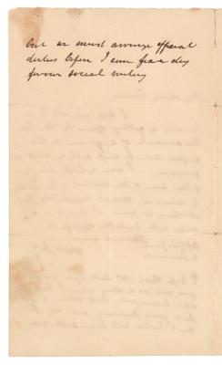 Lot #745 Sir Walter Scott Autograph Letter Signed - Image 2