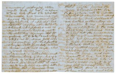 Lot #502 Thomas J. 'Stonewall' Jackson Autograph Letter Signed - Image 2