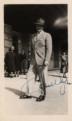 Lot #873 John Wayne Signed Photograph