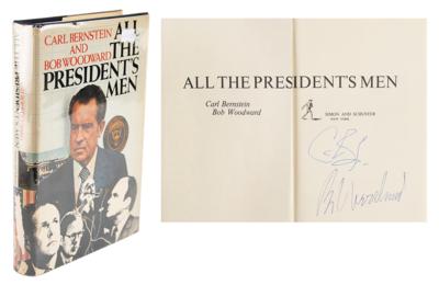 Lot #490 Watergate: Bob Woodward and Carl Bernstein Signed Book - Image 1