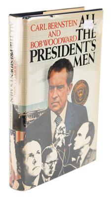 Lot #490 Watergate: Bob Woodward and Carl Bernstein Signed Book - Image 3