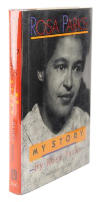 Lot #410 Rosa Parks Signed Book - Image 3
