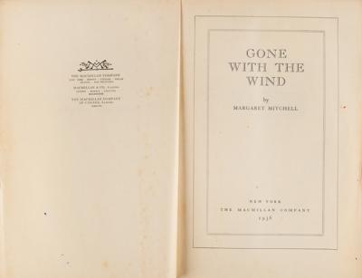 Lot #712 Margaret Mitchell Signed Book - Image 6