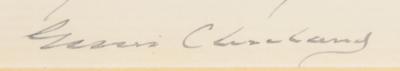 Lot #49 Grover Cleveland Autograph Letter Signed - Image 3