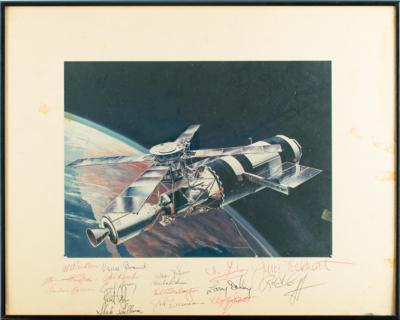 Lot #9487 Astronauts Signed Photograph - Image 1