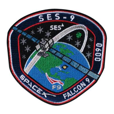 Lot #9701 SpaceX: SES-9 Patch - Image 1