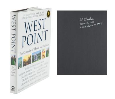 Lot #9425 Al Worden's Signed West Point Book - Image 1