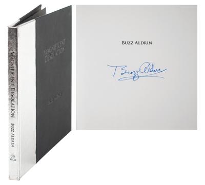 Lot #9225 Buzz Aldrin Signed Book