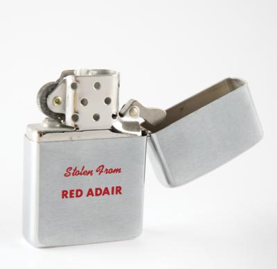 Lot #9413 Al Worden's 'Red Adair' Zippo Lighter - Image 2