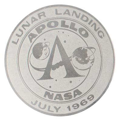 Lot #9236 Apollo 11 Medallion