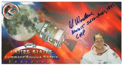 Lot #9409 Al Worden Signed Commemorative Cover - Image 1