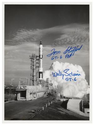 Lot #9070 Gemini 6 Signed Photograph - Image 1