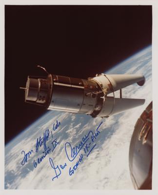 Lot #9078 Gemini 9 Signed Photograph - Image 1