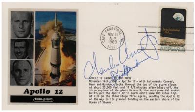 Lot #9289 Charles Conrad and Richard Gordon Signed Launch Day Cover - Image 1