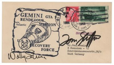 Lot #9071 Gemini 6 Signed Cover - Image 1