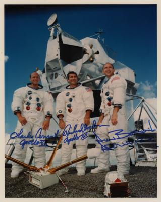 Lot #9268 Apollo 12 Signed Photograph