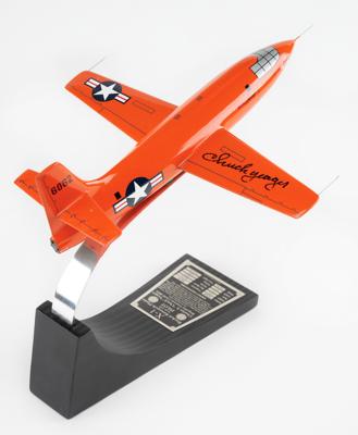 Lot #9727 Chuck Yeager Signed Model