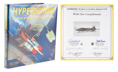 Lot #9654 X-15 Pilots: Crossfield and Dana Signed Book - Image 1