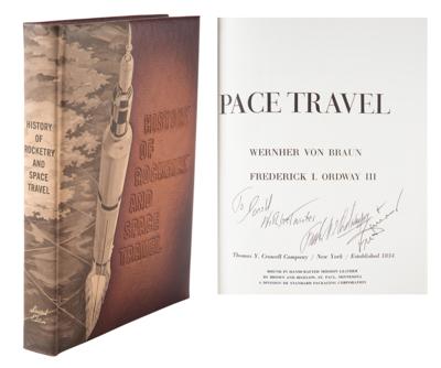 Lot #9520 Spaceflight: Ordway III and Durant Signed Book - Image 1