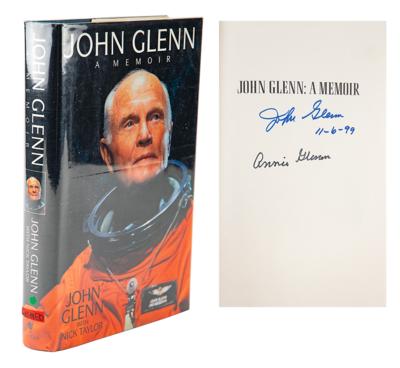 Lot #9032 John Glenn Signed Book