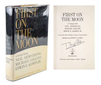 Lot #9223 Buzz Aldrin Signed Book - Image 1