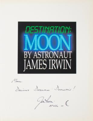 Lot #9398 Jim Irwin Signed Book - Image 2